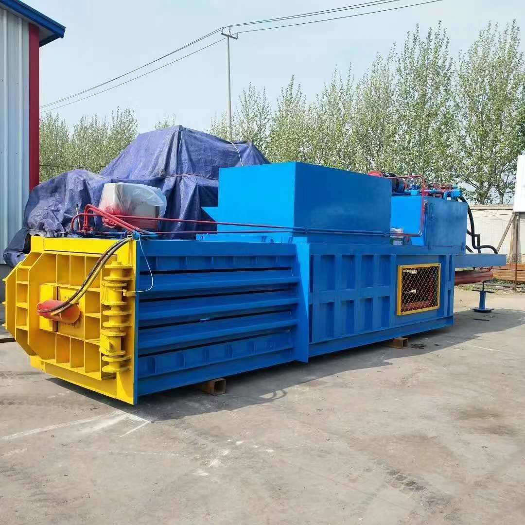 Presse per balle orizzontali automatiche semiautomatiche personalizzate per il riciclaggio della carta straccia